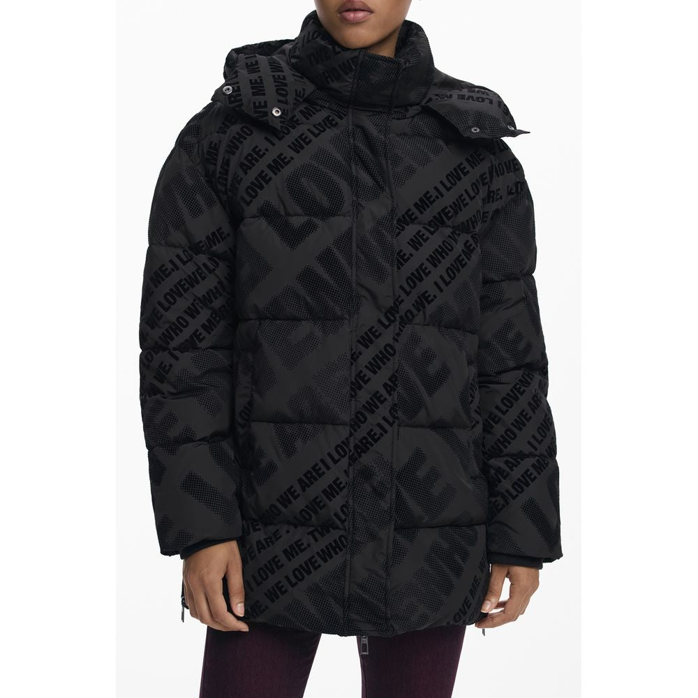 Desigual Black Polyester Women Jacket