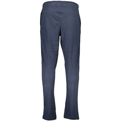 Gianmarco Venturi Blue Cotton Pant