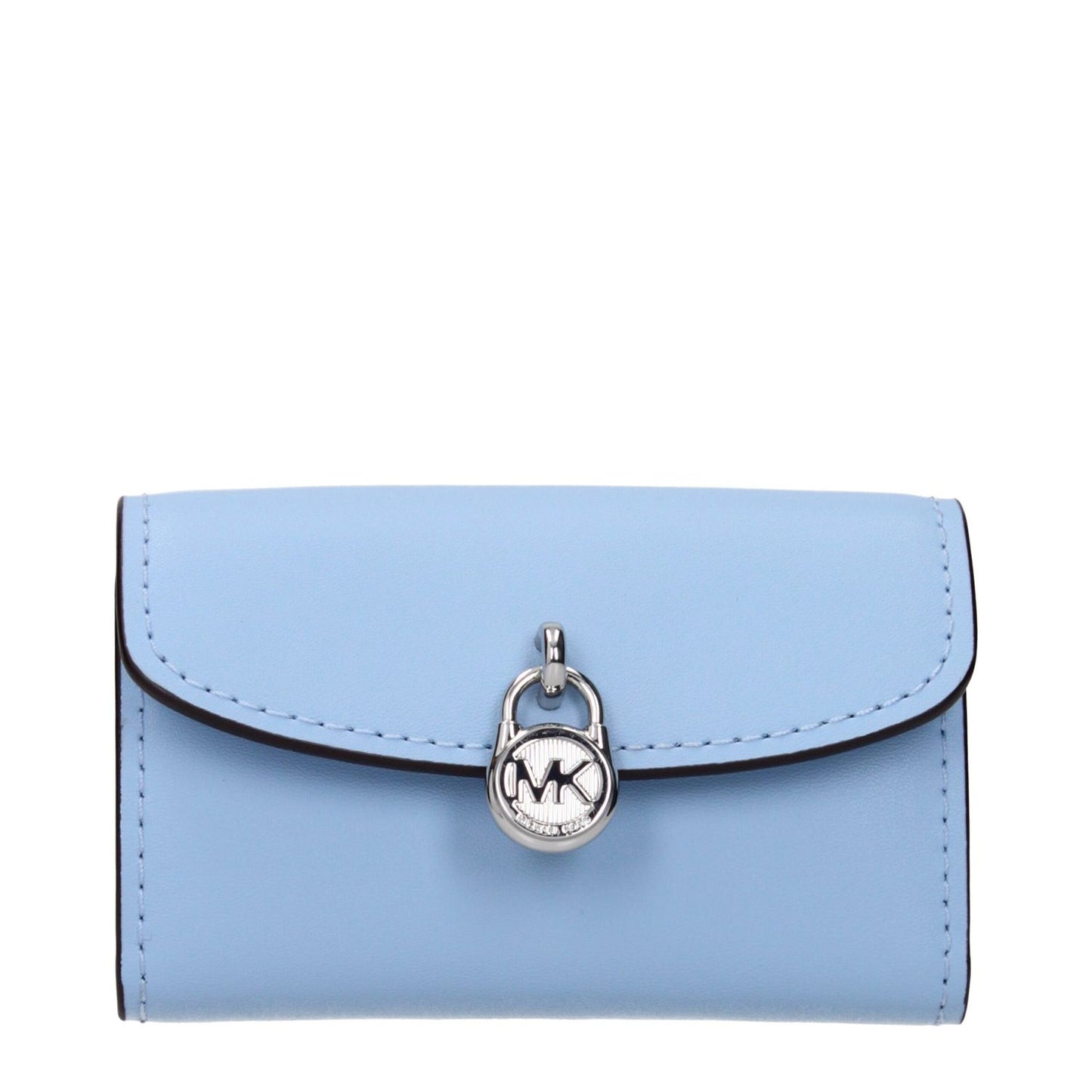 Michael Kors Light Blue Leather Wallet 1728,75667636384,Accessories,Light Blue,Michael Kors,New with tags,Wallets - Accessories,Wallets - Wallets - Accessories,Women
