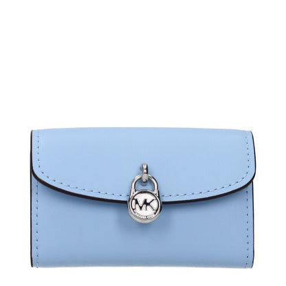 Michael Kors Light Blue Leather Wallet 1728,75667636384,Accessories,Light Blue,Michael Kors,New with tags,Wallets - Accessories,Wallets - Wallets - Accessories,Women