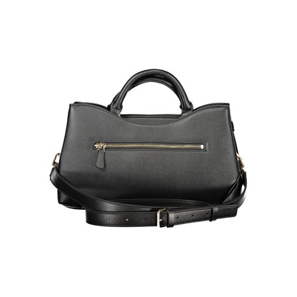 Guess Jeans Black Polyurethane Women's Handbag
