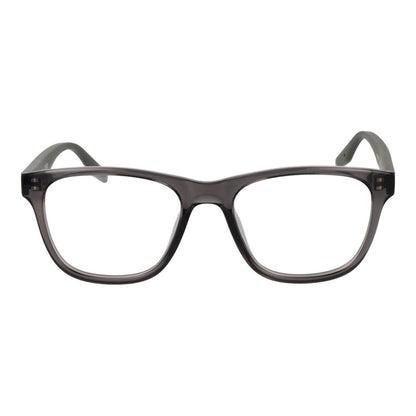 Converse Gray Acetate Glasses (Frames) for men in full-rim square style with demo lenses, grey acetate frame, size 53-18-145.