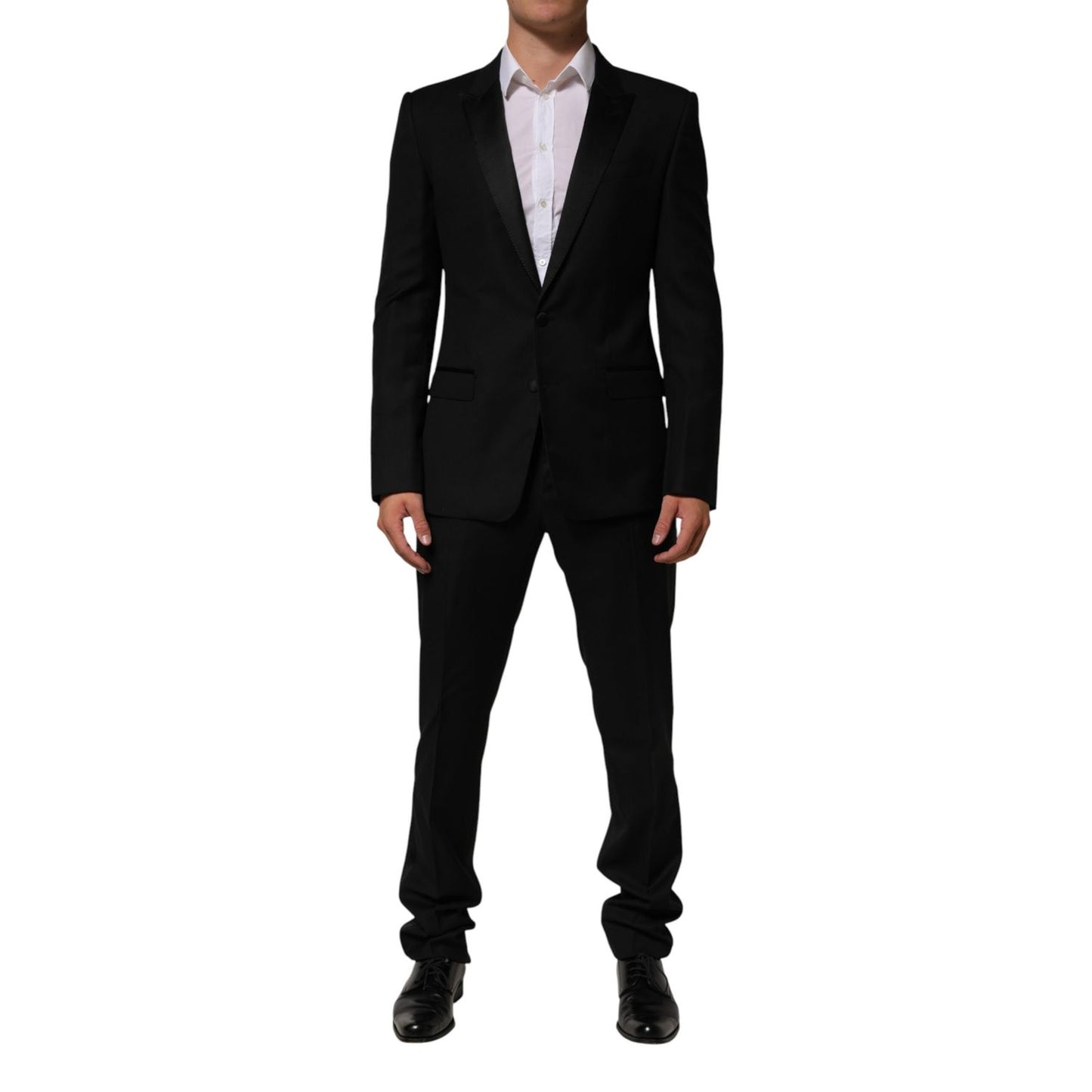 Dolce & Gabbana Black 2 Buttons Jacket Formal 2 Piece Suit