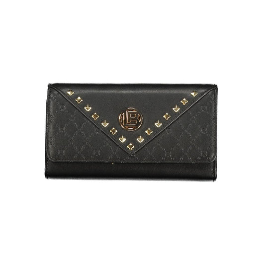 Laura Biagiotti Black Polyurethane Women Wallet 1728,67403481248,Accessories,Black,Laura Biagiotti,New with tags,Wallets - Accessories,Wallets - Wallets - Accessories,Women