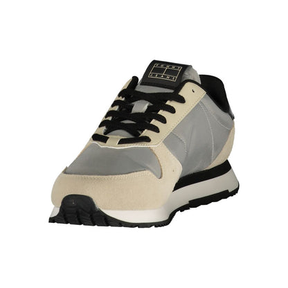 Tommy Hilfiger Grigio Leather Men Sneaker