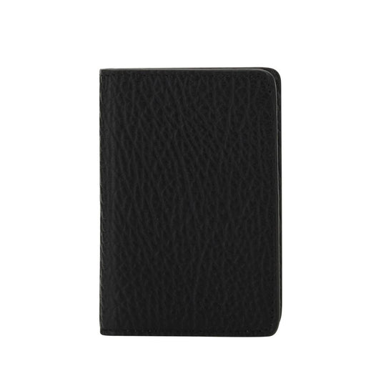 Margiela Black Calf Leather Bos Taurus Wallet Margiela