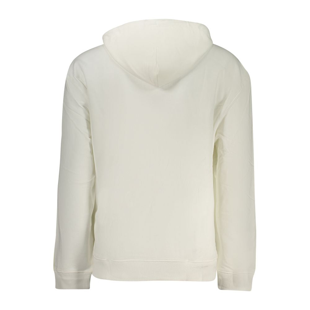Calvin Klein White Cotton Men Sweatshirt 1728,67403481248,Calvin Klein,Clothing,Men,New with tags,Sweaters - Clothing,Sweatshirts - Sweaters - Clothing,White,XXL