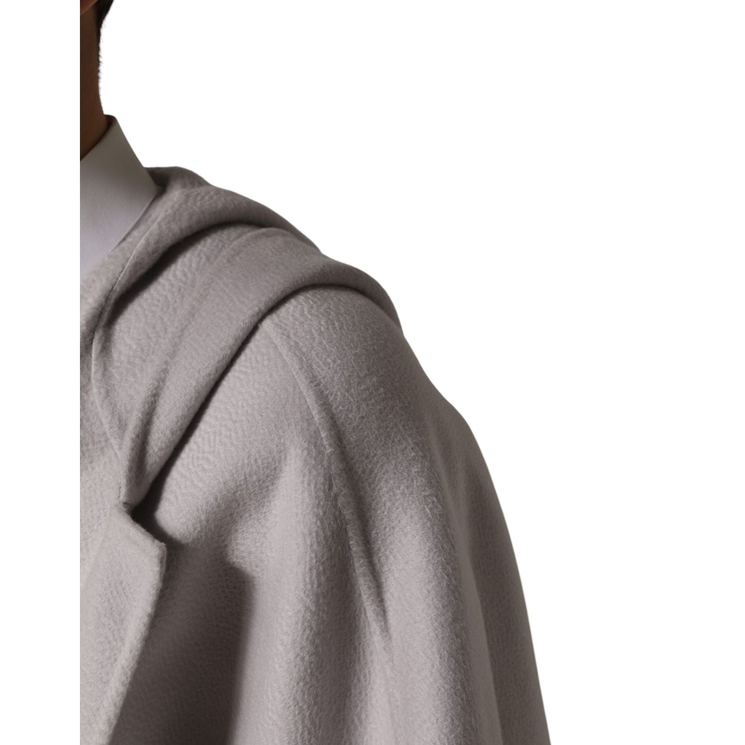 Dolce & Gabbana Off White Belted Long Trench Coat Men Jacket