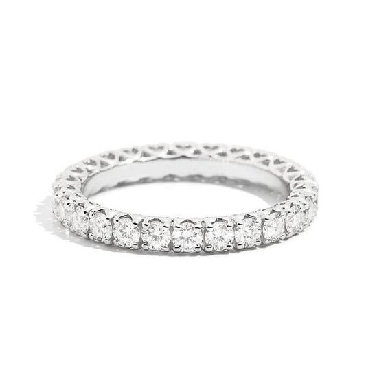 ANELLI RECARLO MOD. R01GD738 diamond eternity ring showcasing exquisite craftsmanship and elegance.