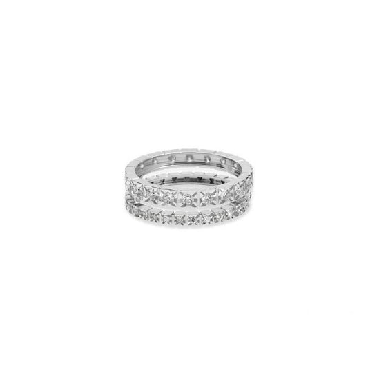 ANELLI RECARLO MOD. R39GD005_D elegant diamond ring in white gold.