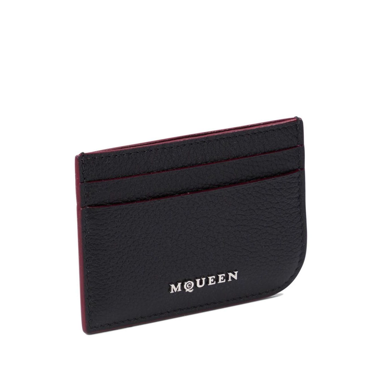 Alexander McQueen leather card case