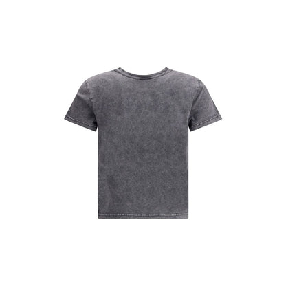 Alexander Wang Gray Cotton T-Shirt