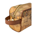 Alviero Martini Prima Classe Beige Cotton Clutch Bag
