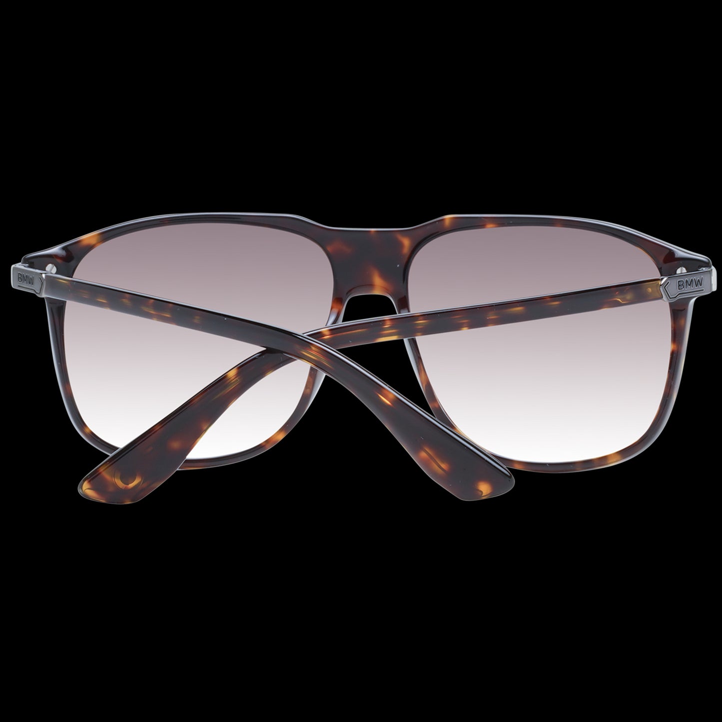 BMW MOD. BW0036 5852P Gent sunglasses with tortoiseshell frame and gradient lenses, front view.