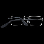 BMW MOD. BW5066-H 56002 gent's glasses with sleek black frame.