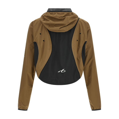 Balenciaga Brown Polyester Shell Jacket