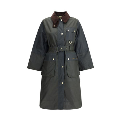 Barbour Green Cotton Coat