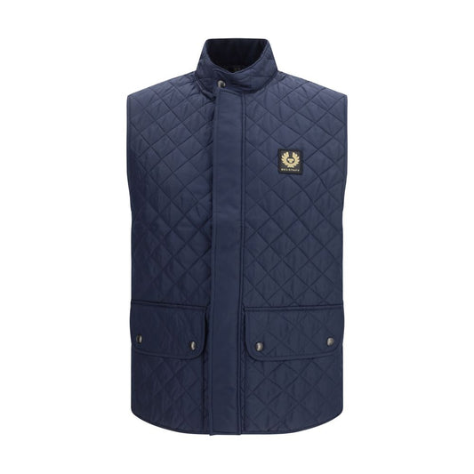 Belstaff Blue Polyester Shell Jacket