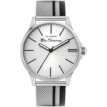 Ben Sherman Gray Stainless Steel Dress Watch