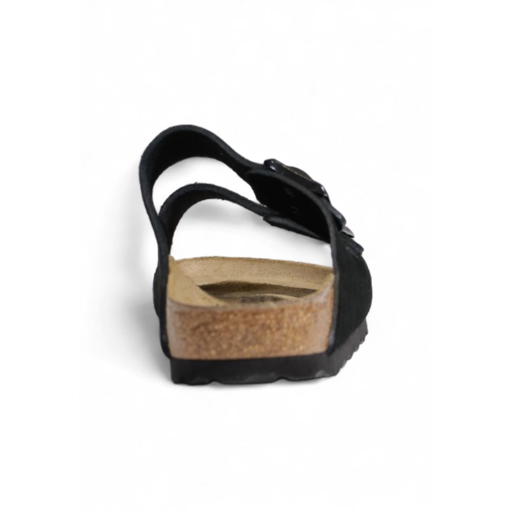 Birkenstock Black Suede Leather Sandals