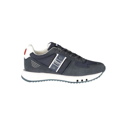 Blauer Blue Leather Men Sneaker
