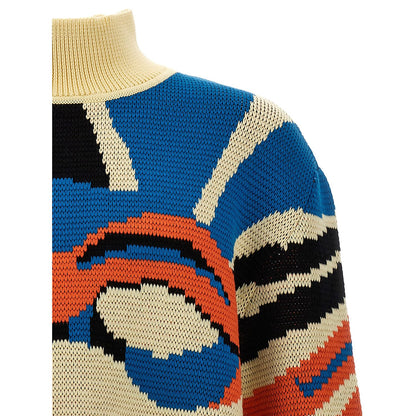 Bluemarble Multicolor Virgin Wool Cardigan