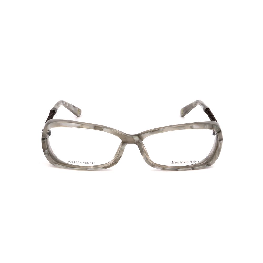 Bottega Veneta Gray Acetate Frames for women, model BV97V5 with dimensions 55/13/130mm, featuring sleek acetate design.