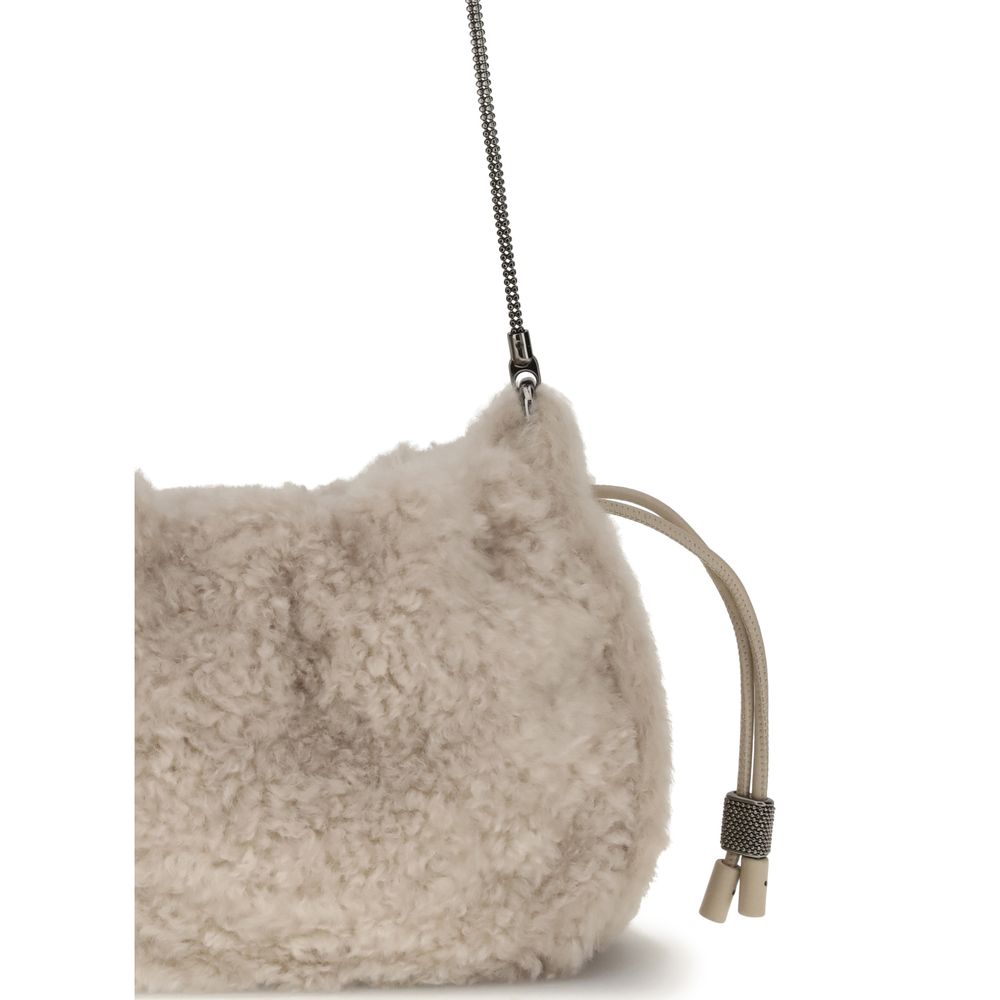 Front view with bag zipped and handles upright.