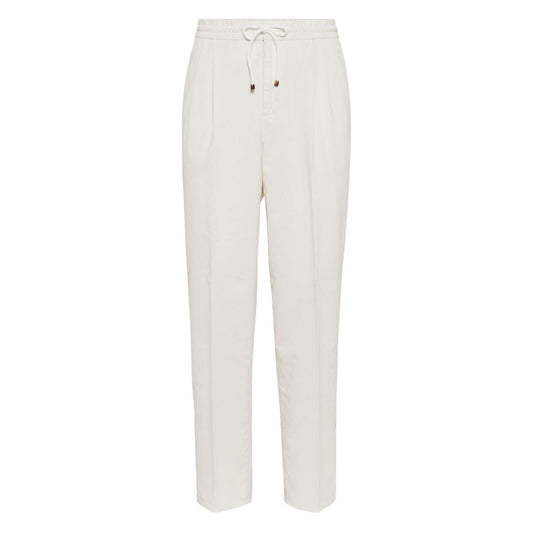 Brunello Cucinelli Trousers White