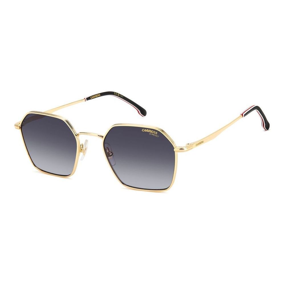 CARRERA MOD. CARRERA 334_S metal sunglasses for gents with hexagonal lenses and gold frame.