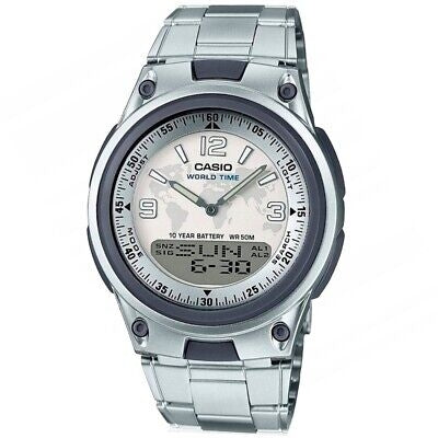 CASIO CLASSIC Mod. WORLD TIME TELEMEMO 3D WATCHES