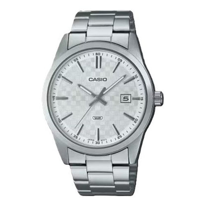 CASIO COLLECTION Mod. DATE - CARBON LOOK - SILVER