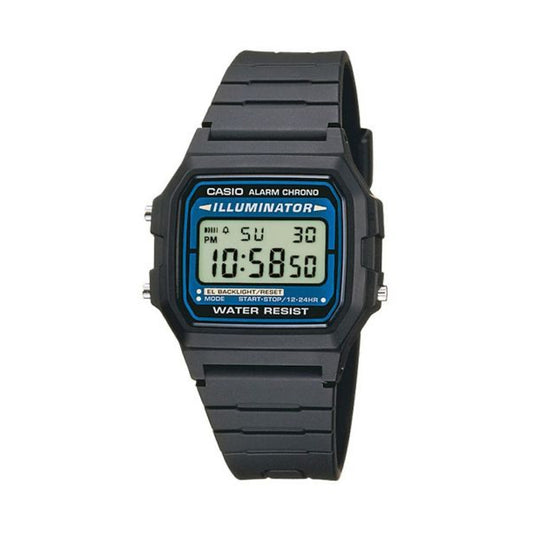 CASIO VINTAGE Mod. F-105 BIO RESIN STRAP - BLACK
