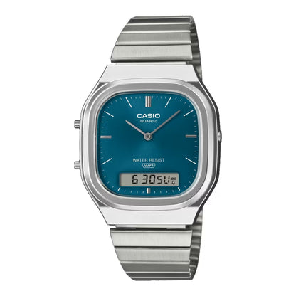 CASIO VINTAGE Mod. SQUARE LADY - TEAL