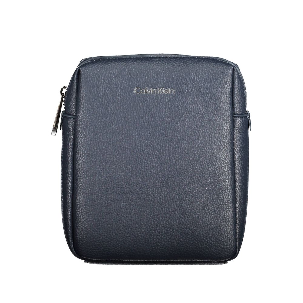 Calvin Klein Blu Poliestere Uomo Shoulder Bag