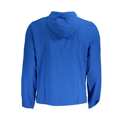 Calvin Klein Blue Polyester Men's Sports Jacket