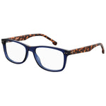 Carrera Blue Acetate Frames featuring unisex design, model CARRERA2018TP, size 51/16/135mm, with blue acetate material and tortoiseshell arms.