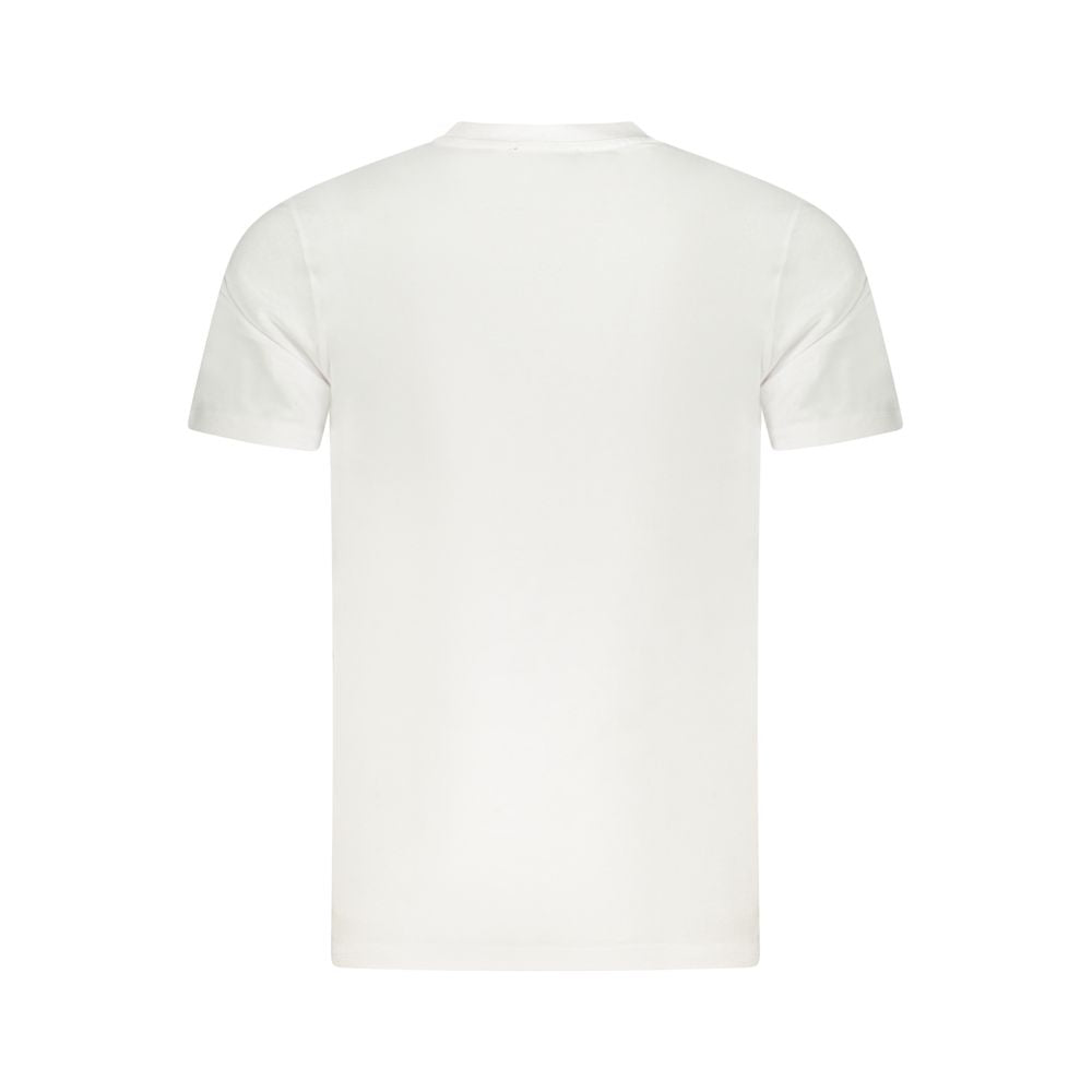 Cavalli Class White Cotton T-Shirt