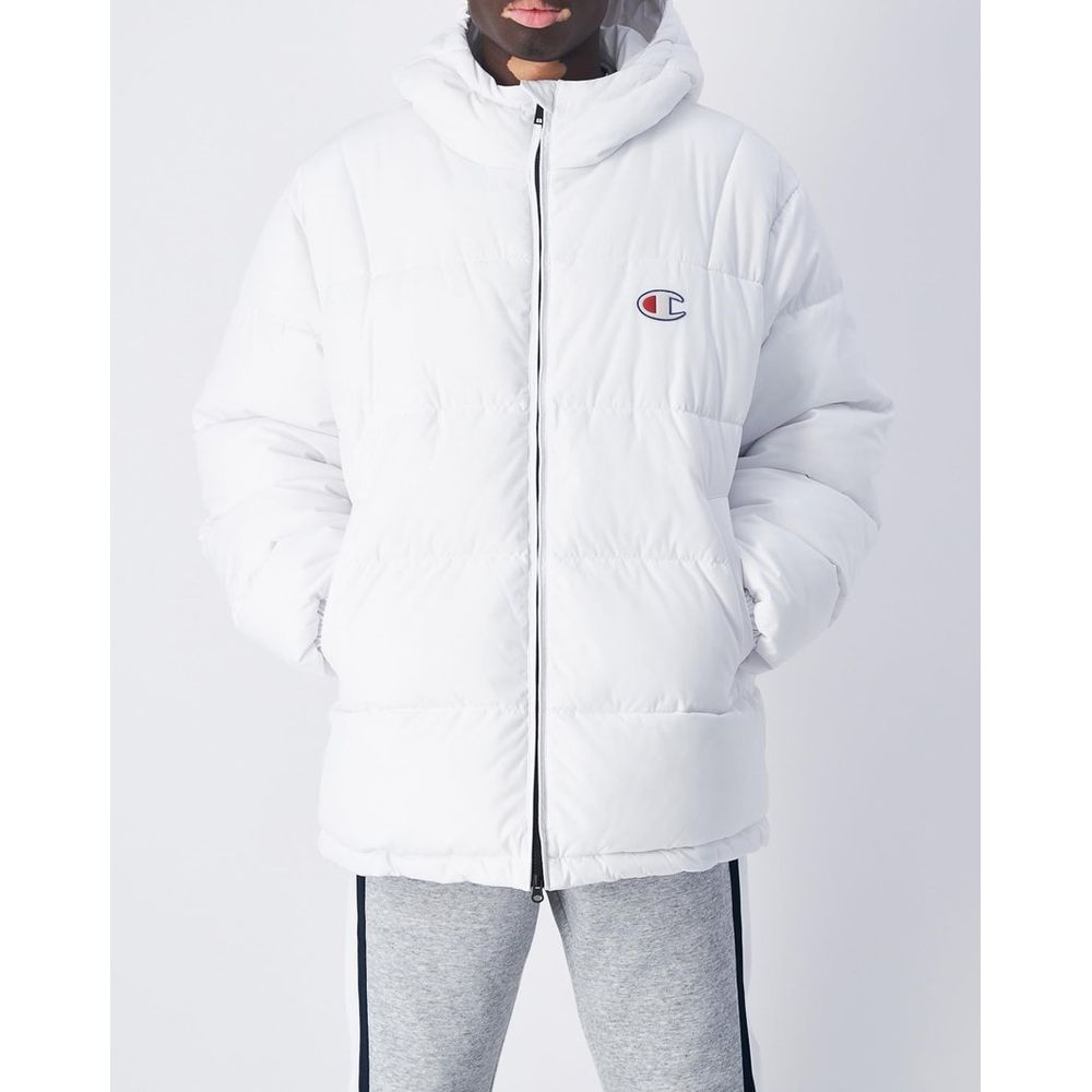 Champion White Polyester Jacket