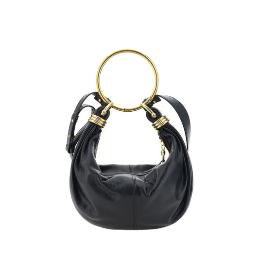Chloé Black Calf Leather Bos Taurus Handbag Chloé