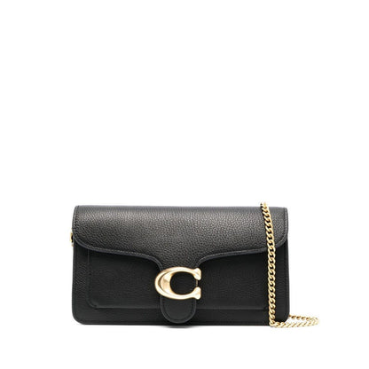 Coach Tabby chain leather clutch