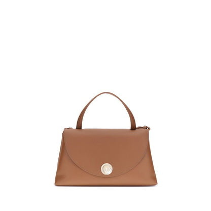 Coccinelle Brown Calf Leather Bos Taurus Handbag Coccinelle