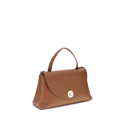 Coccinelle Brown Calf Leather Bos Taurus Handbag Coccinelle