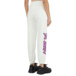 Back view of Comme Des Fuckdown White Cotton Jeans & Pant with logo embroidery and side pockets