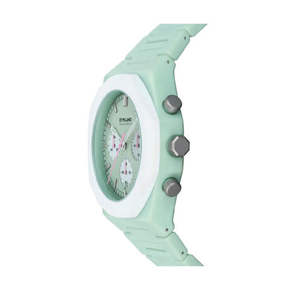 D1 MILANO Mod. POLYCHRONO GREEN BLAST