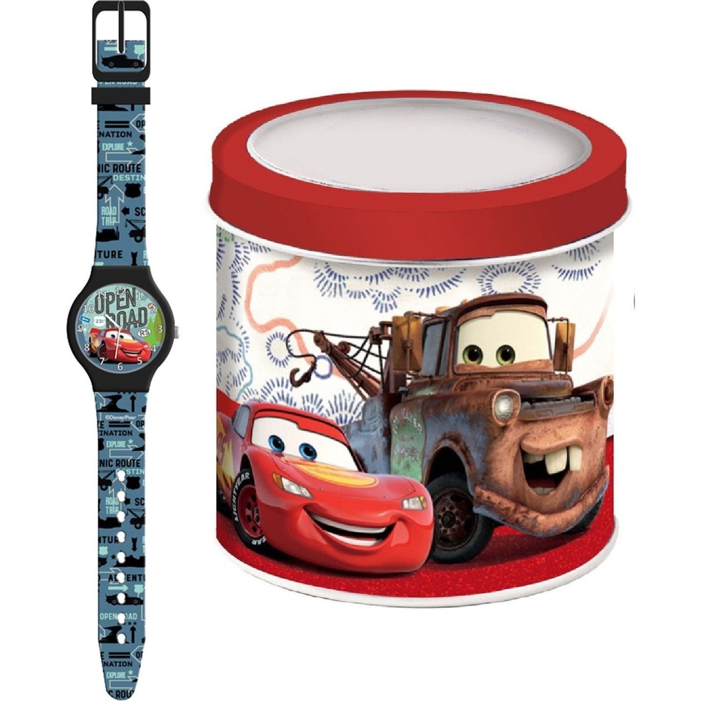 DISNEY KID WATCH Mod. CARS - Tin box