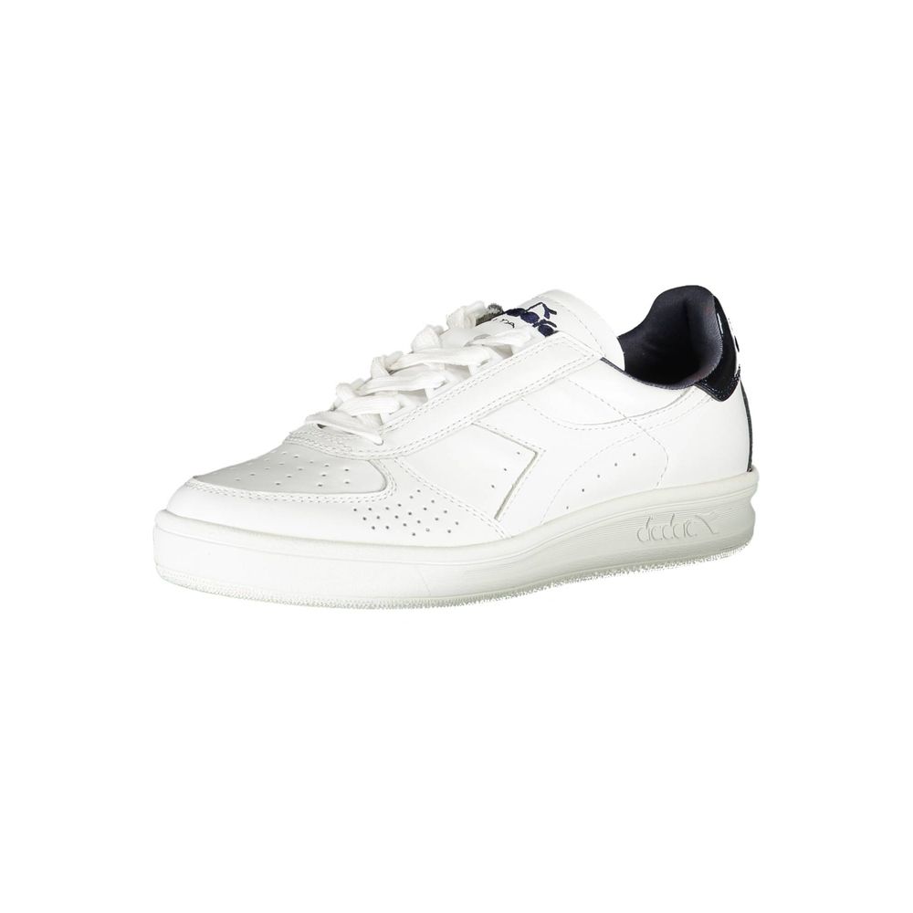 Diadora White Leather Women Sneaker Diadora