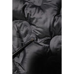 Dolce & Gabbana Black Quilted DG Logo Nylon Puffer Jacket