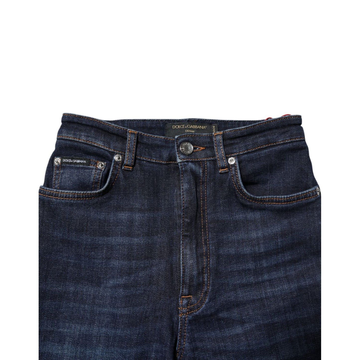 Dolce & Gabbana Blue GRACE High Waist Skinny Denim Jeans