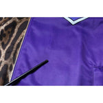 Dolce & Gabbana Purple YEAR OF THE PIG Full Zip Bomber Jacket Dolce & Gabbana Dark Slate Blue